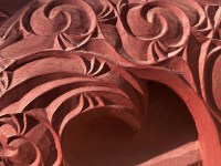 Māori Carving Close Up 3