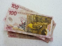 Stack of $100 notes