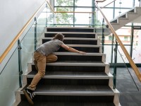 Health & Safety: Falling Up Stairs