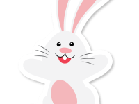 Easter Sticker Bunny