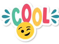 Cool Sticker