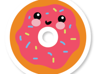 Donut Sticker