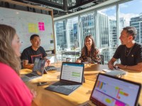 Team Meeting with Xero and Graphs