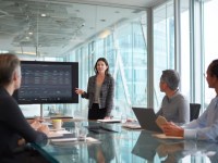 Woman Presenting Meeting